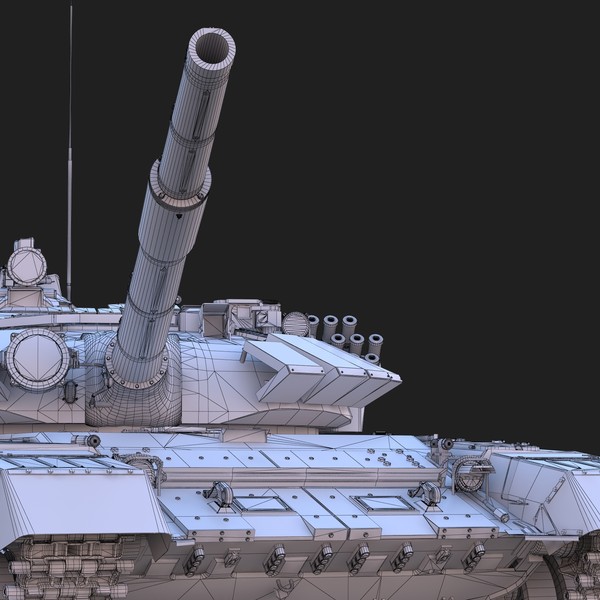 russian soviet battle tank 3d max - Russian Soviet Battle Tank T-90M Vladimir... by dimosbarbos